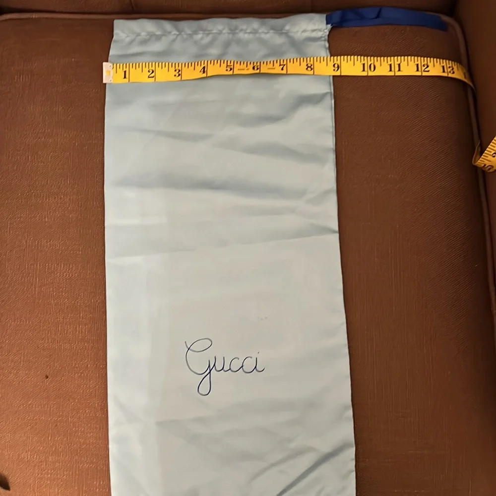 New Blue Gucci Shoe Bags 1 pair